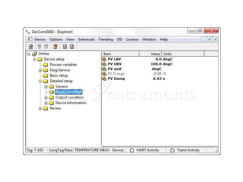 Procomsol DEVCOM2000, HART Communicator App, Windows