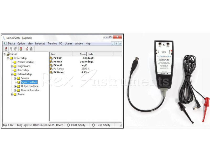 Procomsol COM-PC-PWR, Windows HART Communicator Bundle, USB Power