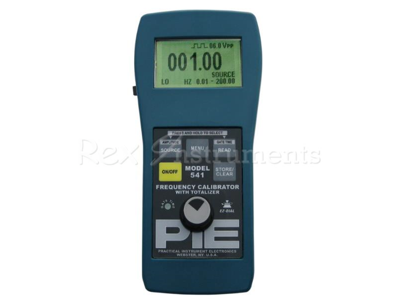 PIE 541 Frequency Process Calibrator with Totalizer function
