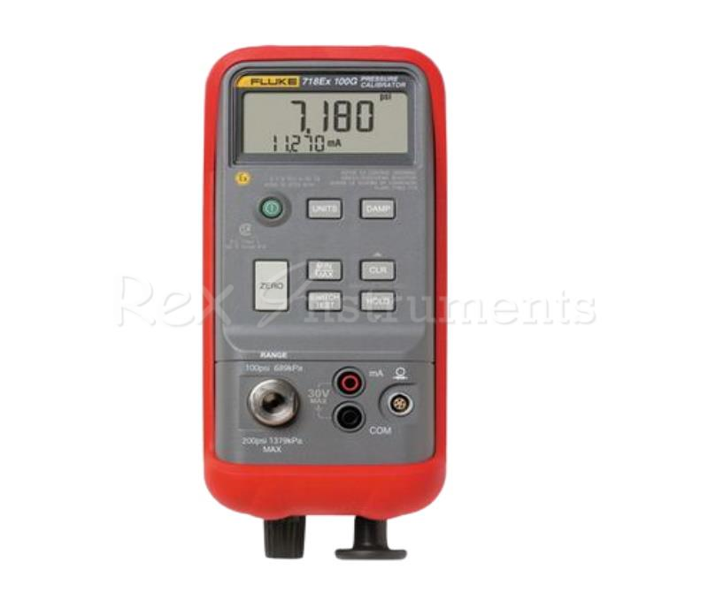 ECOM Intrinsically Safe Pressure Calibrator - 718Ex