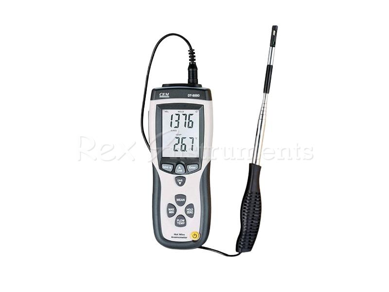 Hot Wire DT8880 Thermal Anemometer