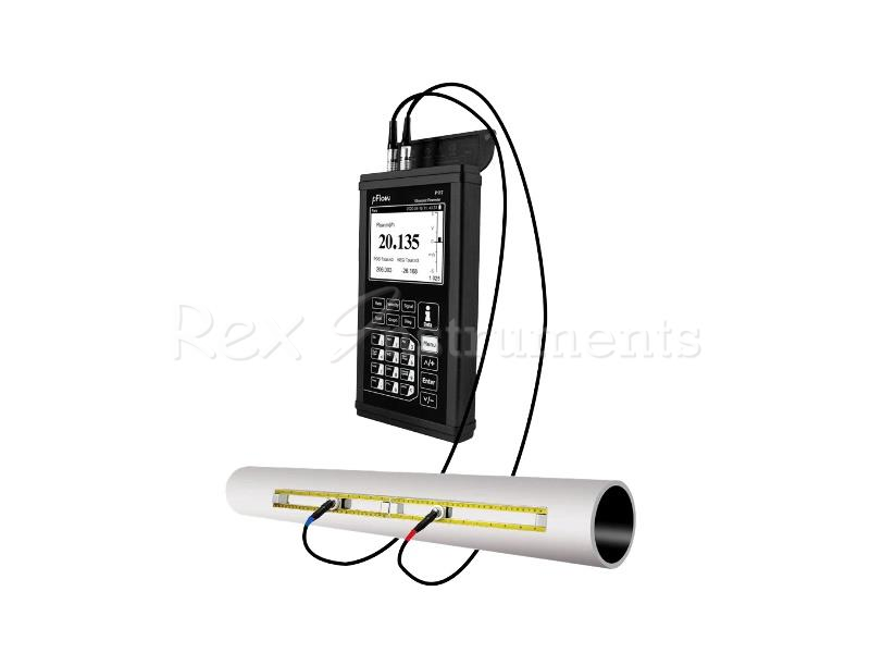 GENTOS PFLOW-Portable Battery Powered Ultrasonic Flowmeter P117 For HVAC Water Flow Meter