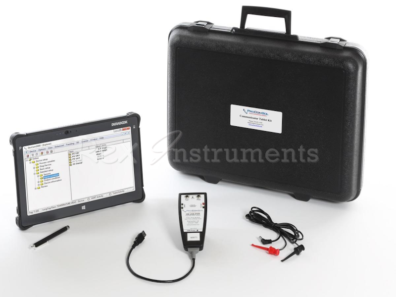 Procomsol TAB-PC-R-PWR, Windows Rugged Tablet HART Communicator Kit, USB Power
