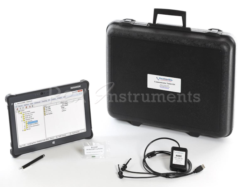 Procomsol TAB-PC-R-USB, Windows Rugged Tablet HART Communicator Kit, USB
