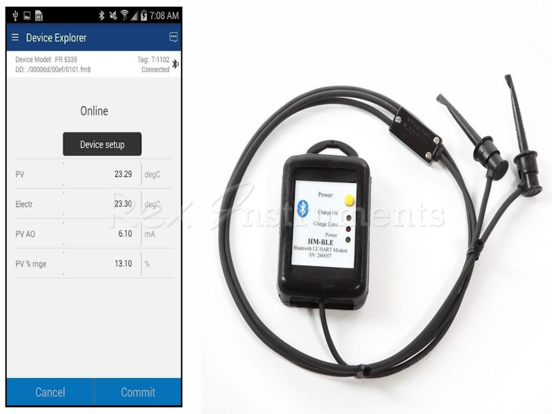 Procomsol COM-DROID-BLE, Android HART Communicator Bundle, Bluetooth LE