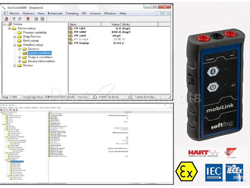 Procomsol COM-PC-HART-FF-MOBI, Windows HART and FF Communicator Bundle, mobiLink