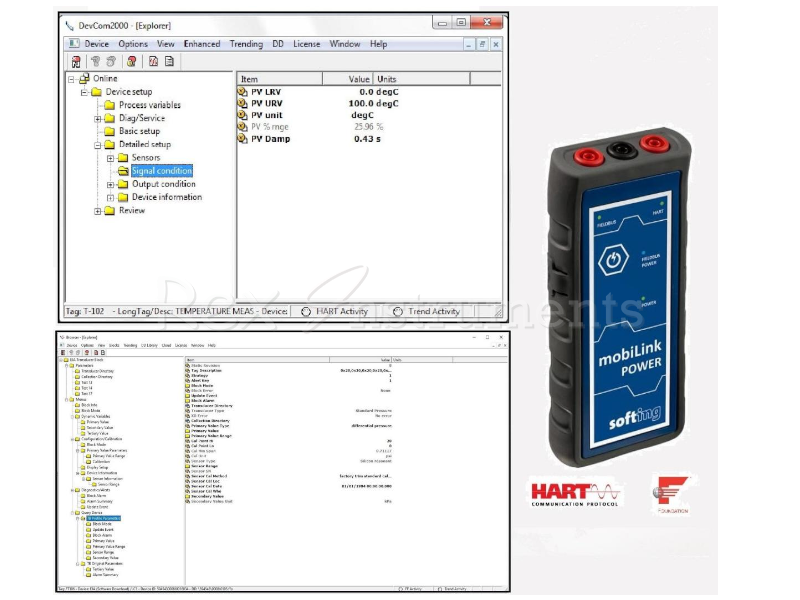 Procomsol COM-PC-HART-FF-MOBI-PWR, Windows HART and FF Communicator Bundle, mobiLink Power