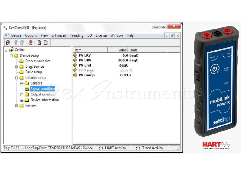 Procomsol COM-PC-MOBI-PWR, Windows HART Communicator Bundle, mobiLink Power