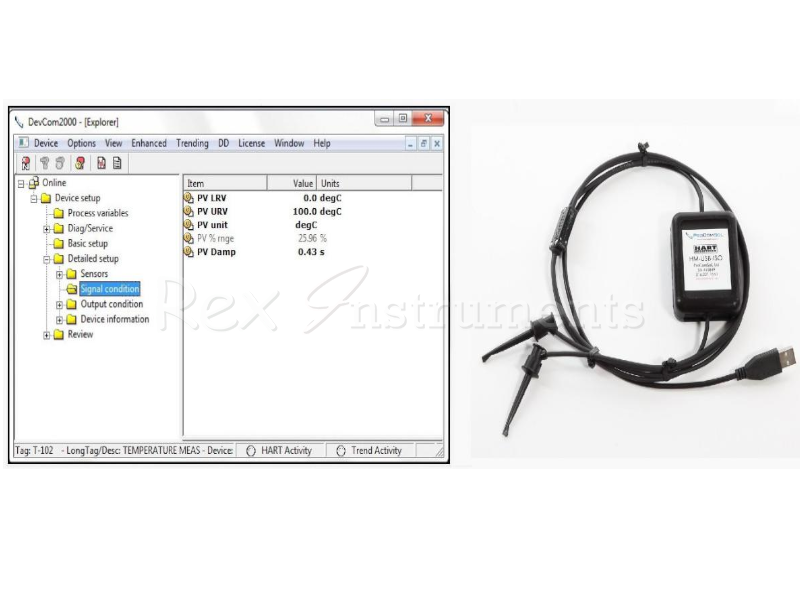 Procomsol COM-PC-USB, Windows HART Communicator Bundle, USB